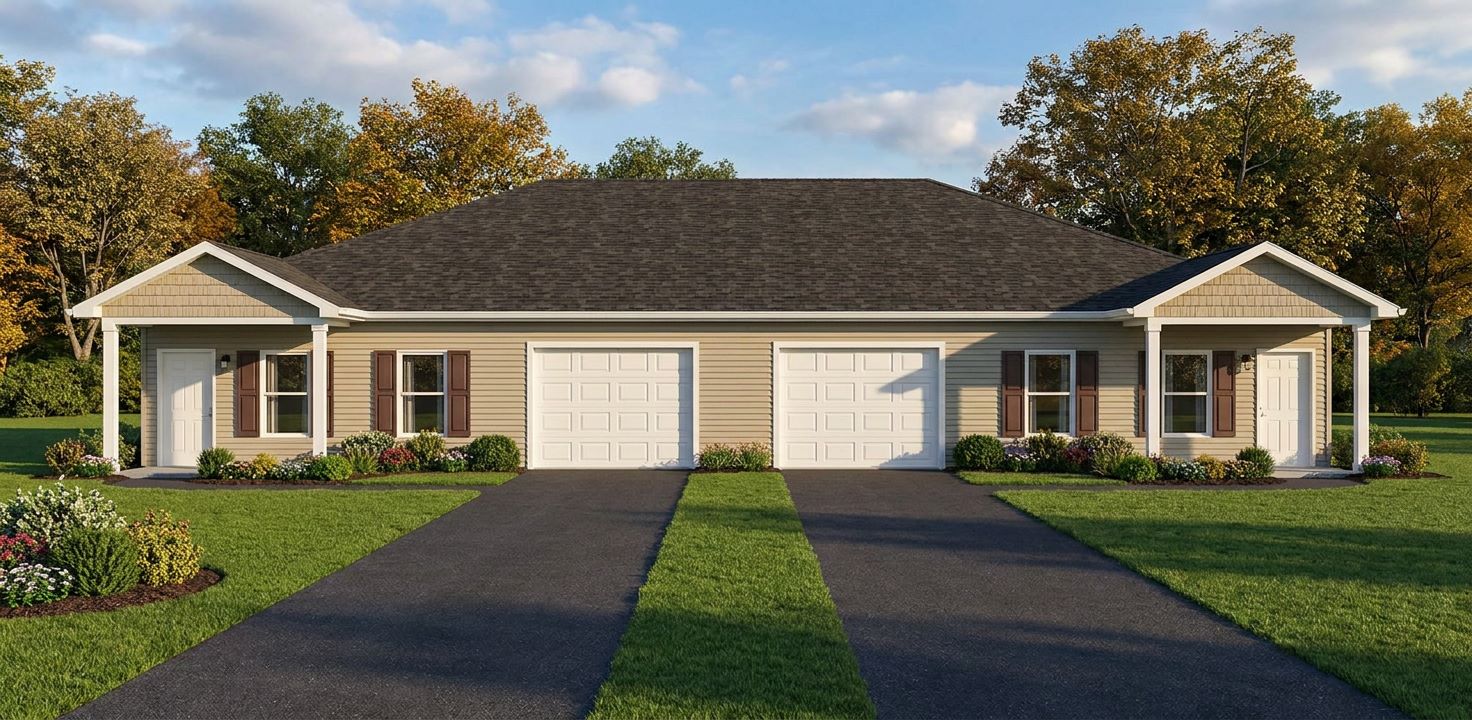 Duplex with garage J0222-13d-2
